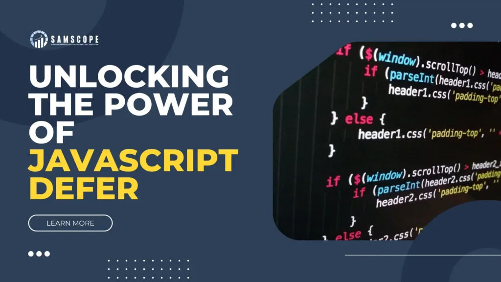Unlocking the Power of JavaScript Defer